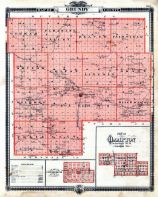Grundy County, Grundy Center, Hampton, Iowa 1875 State Atlas